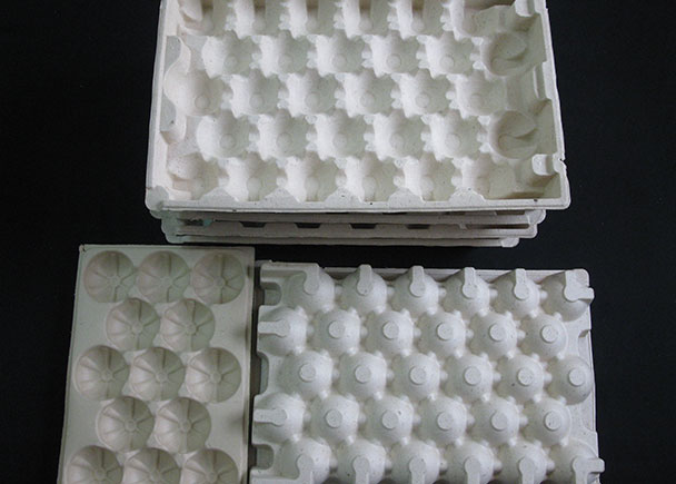 Molded fiber products